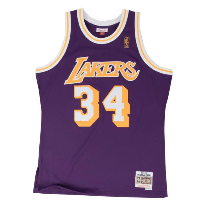 Swingman Jersey Los Angeles Lakers Road 1996-97 Shaquille O'Neal