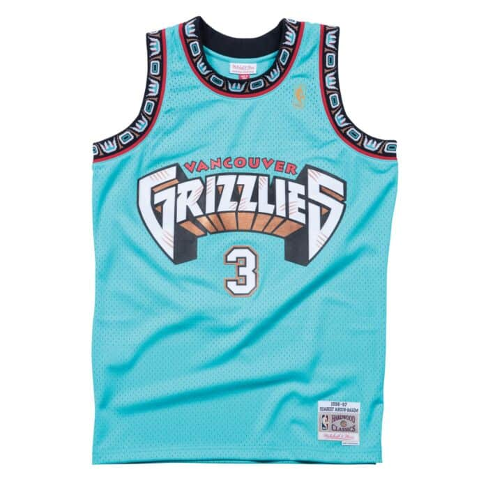 Vancouver Grizzlies 1996-97 Hardwood Classics Throwback Swingman NBA S –  Basketball Jersey World