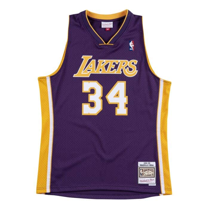 NBA Swingman Jersey Los Angeles Lakers Shaquille O Neal 1999 00