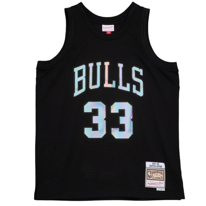 NBA Iridescent Swingman Jersey Chicago Bulls Scottie Pippen 1997