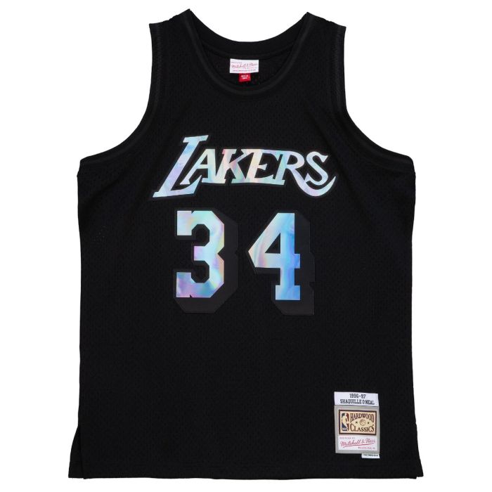 NBA Iridescent Swingman Jersey Los Angeles Lakers 96 Shaquille O'Neal