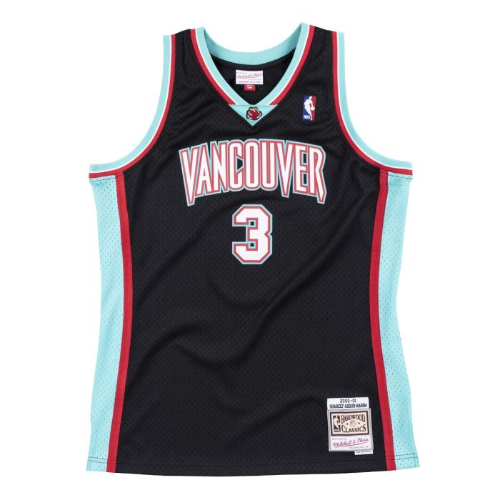 NBA Swingman Jersey Vancouver Grizzlies Shareef Adbur-Rahim 2000