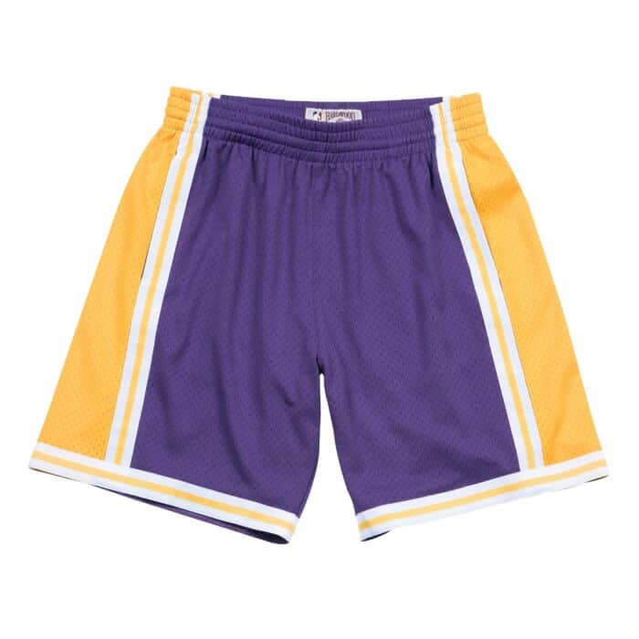 NBA Swingman Shorts Los Angeles Lakers Road 1984-85