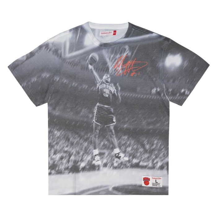 NBA Above The Rim Sublimated Ss Tee Knicks John Starks