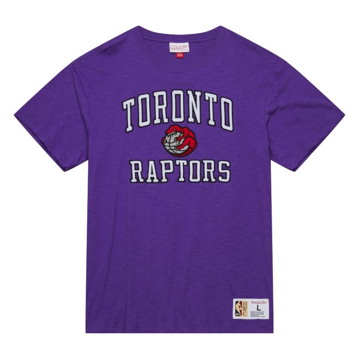 NBA Legendary Slub T-Shirt Vintage Logo Toronto Raptors