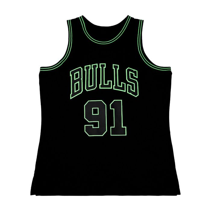 NBA Halloween Swingman Glow in the Dark Jersey Bulls 1997 Dennis Rodman