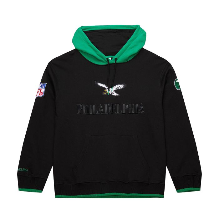 NFL Team OG 3.0 Fleece Hoodie Philadelphia Eagles Shop Mitchell Ness Fleece and Sweatshirts