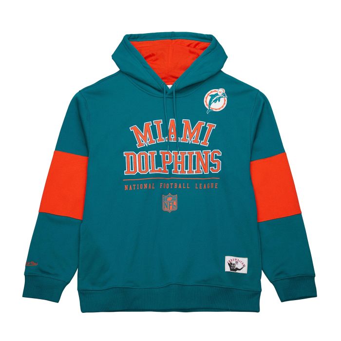 NFL Retro Fleece Hoodie Miami Dolphins