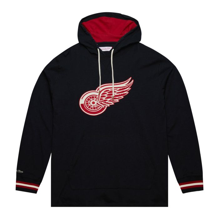 NHL Legendary Slub LS Hoodie Current Logo Red Wings