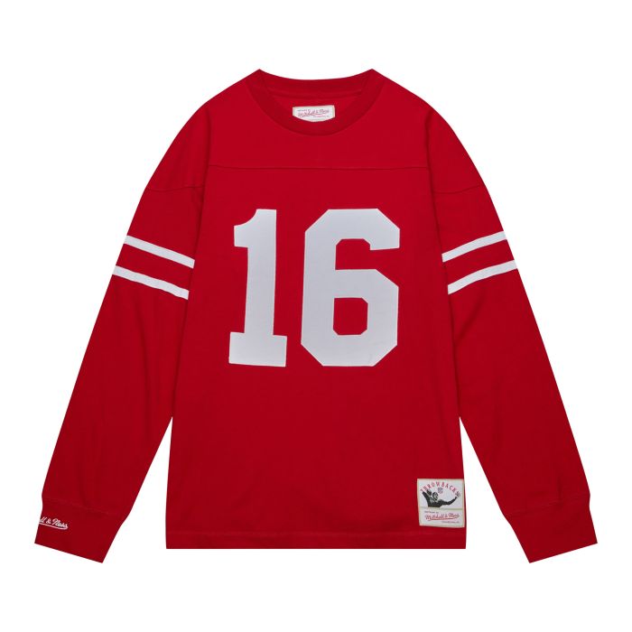 NFL N&N Longsleeve Tee 49ers 1989 Joe Montana