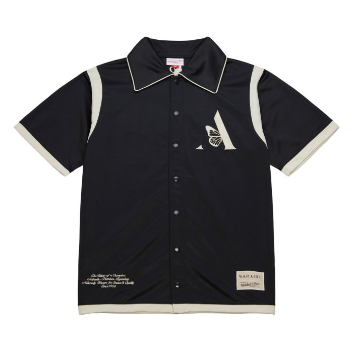 Mitchell & Ness X Waraire Shooting Shirt Black