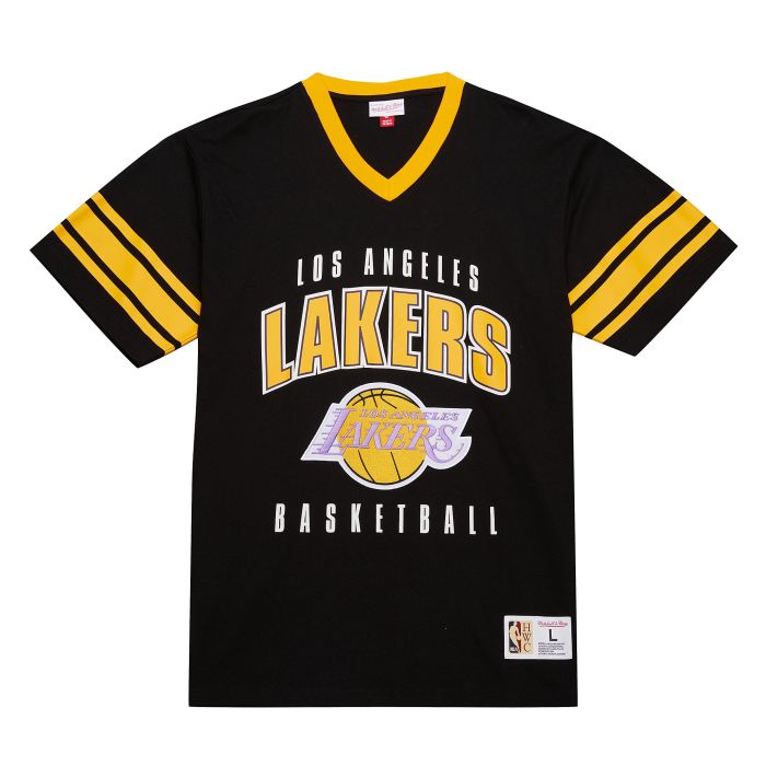 NBA Retro V-Neck T-Shirt Los Angeles Lakers