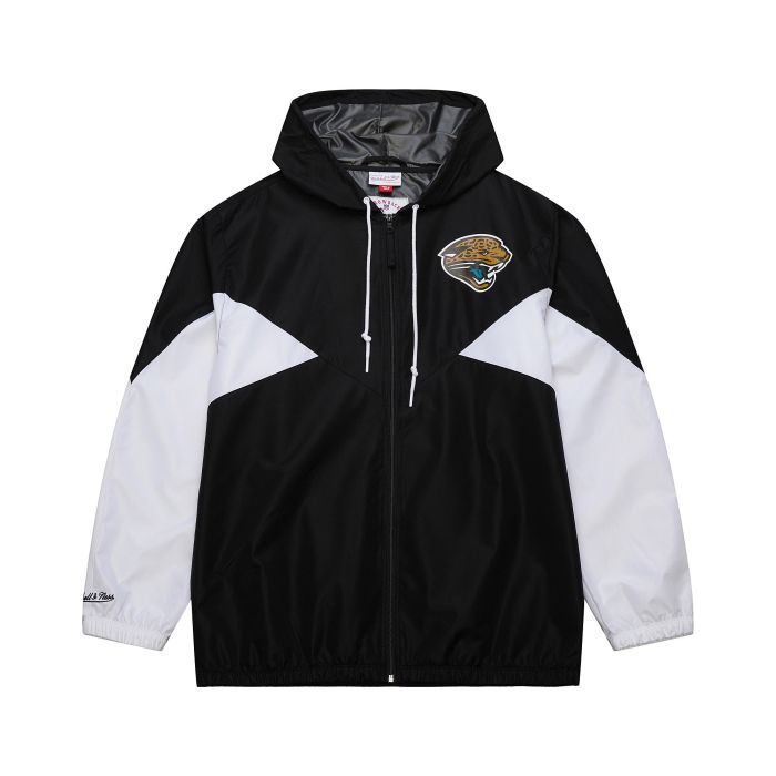 NFL Ultimate Lightweight Windbreaker Jacket Vintage Logo Jacksonville Jaguars