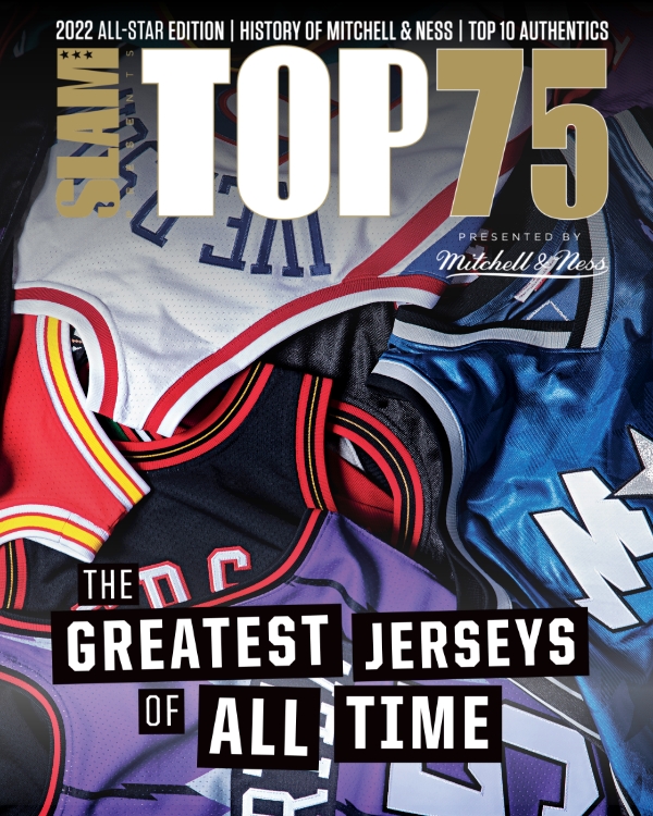 2022 all star edition - history of mitchell and ness - slam top 75 - the greatest jerseys of all time